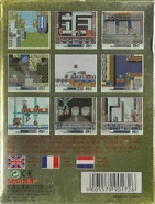 Scan of Rocman X Gold's Taiwanese box. (Back)