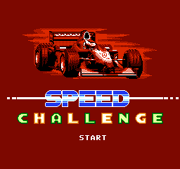 Speed Challenge Title Screen