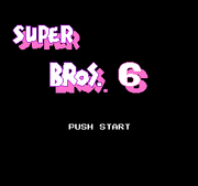 Super Bros. 6 Title screen