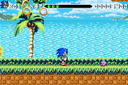 Sonic in Air Garden.