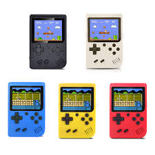 Handheld Game Console with Classical Retro Games Tetris Mario