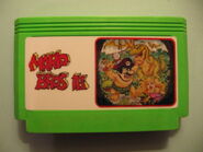 Original cartridge, using an edit of the original NES Joe & Mac box-art.