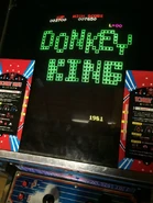 Donkey King, a Crazy Kong clones' Cabinet.