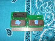 Front of the game's PCB.