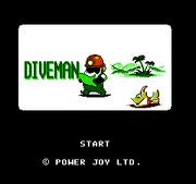 Diveman Title Screen