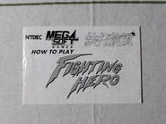 Front of the manual.