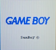 SunBoy custom boot logo.