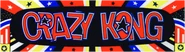 Marquee for the Zaccaria version of Crazy Kong.