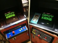 Variation of Crazy Kong Cabinet.