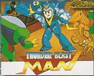 A close-up of the 31-in-1's "Thunder Blast Man" art.