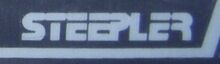 Steepler Ltd.'s logo in 1993, as seen on Dendy Classic.