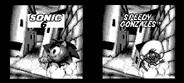 Frame 1 difference but Speedy Gonzales is animated and Sonic 6 is not