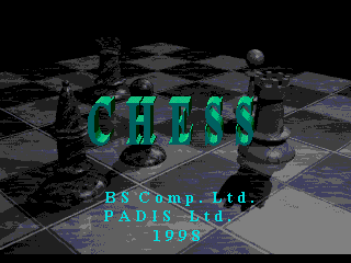 Sega Chess - VGDB - Vídeo Game Data Base
