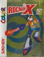 Scan of Rocman X Gold's Taiwanese box. (Front)