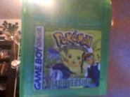 Another cartridge with a translucent green shell.