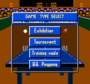 Mode Menu