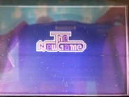 The new game's logo screen.