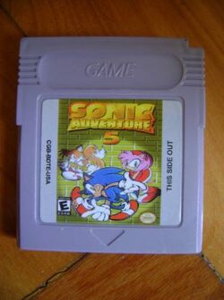 Sonic On An Original Nintendo Game Boy!? Another Bootleg Game - Sonic 3D  Blast 5 