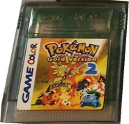 An original copy of Pocket Monsters Gold 2 by Makon Soft