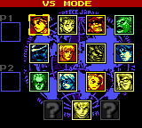 Street Fighter Zero 4 (Jieba Tianwang 4) Select Screen