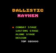 Ballistic mayhem title screen by ryanmlinn dhvt1l1