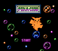 Poke Tetris Title screen