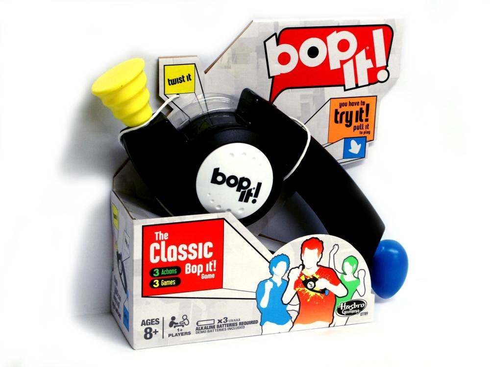 Bop It New (known as "Bop It!") Bopit Wiki Fandom