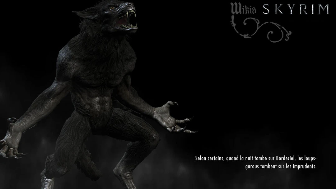 Lycanthropie Wiki The Elder Scrolls V Skyrim Fandom
