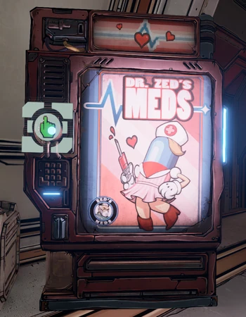 Торговый автомат в Borderlands 3