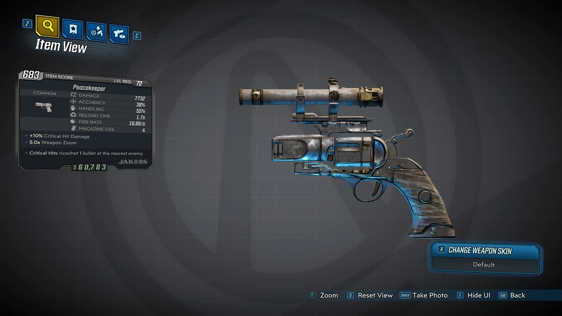 Peacekeeper/Variant Chart | Borderlands Wiki | Fandom
