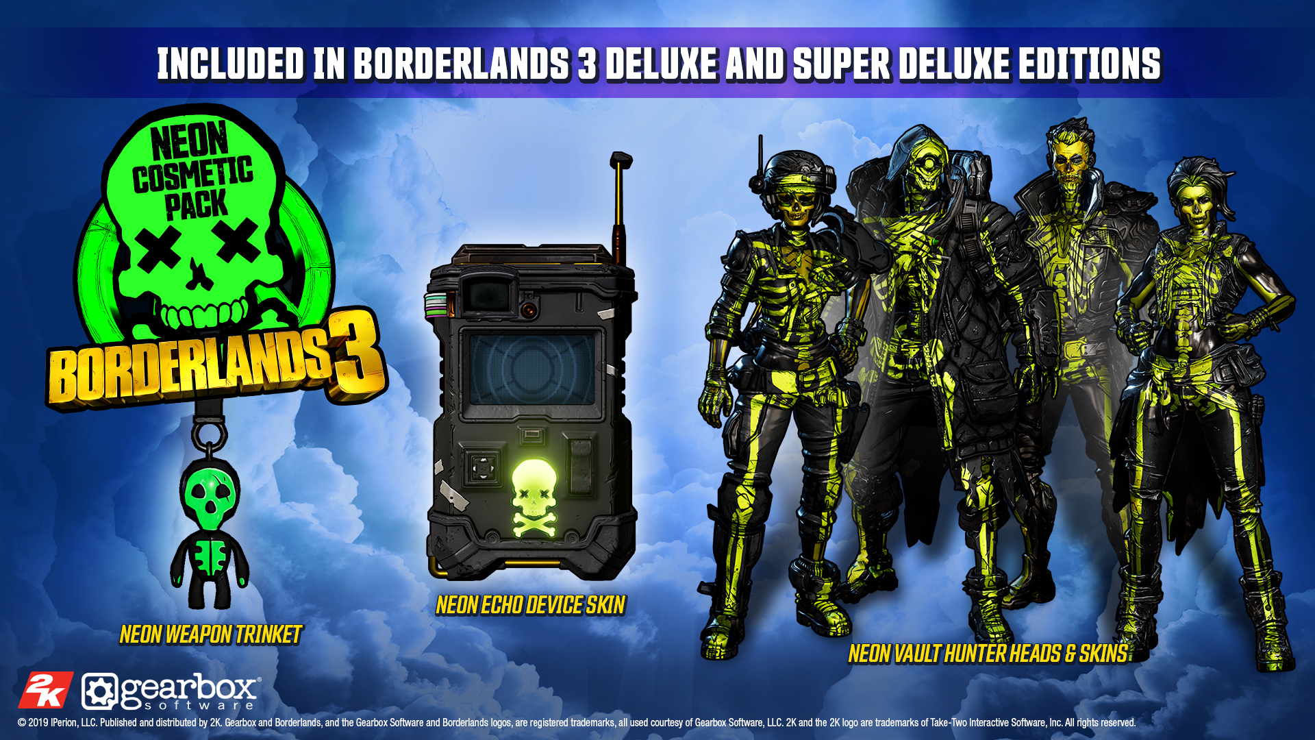 Borderlands 2 Spooky Character Skins - Gearbox Software