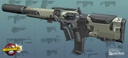 Hi-poly art of SMG