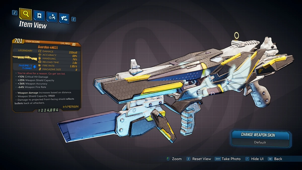 Guardian 4N631 Borderlands Wiki Fandom