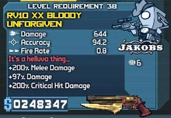 Talk:Unforgiven (Borderlands) | Borderlands Wiki | Fandom