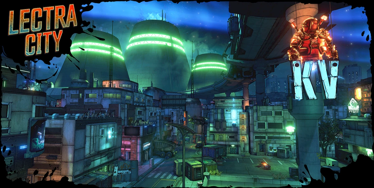 Lectra City Map Borderlands 3 Lectra City | Borderlands Wiki | Fandom