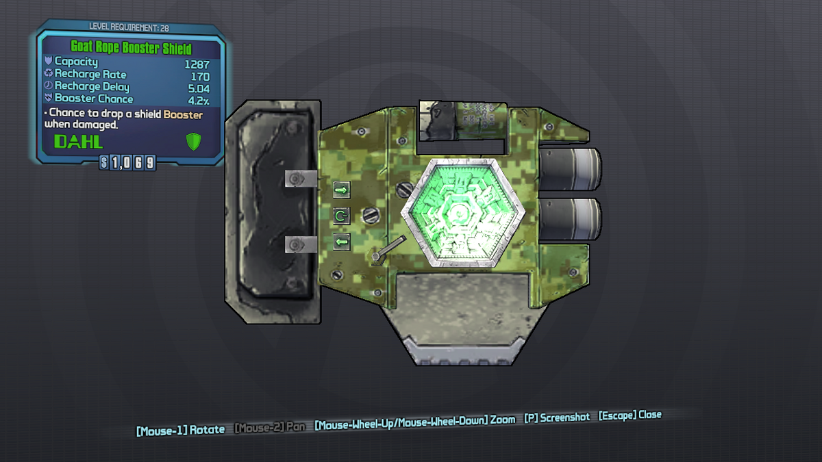 Booster Shield/Variant Chart (BLTPS) Borderlands Wiki Fandom