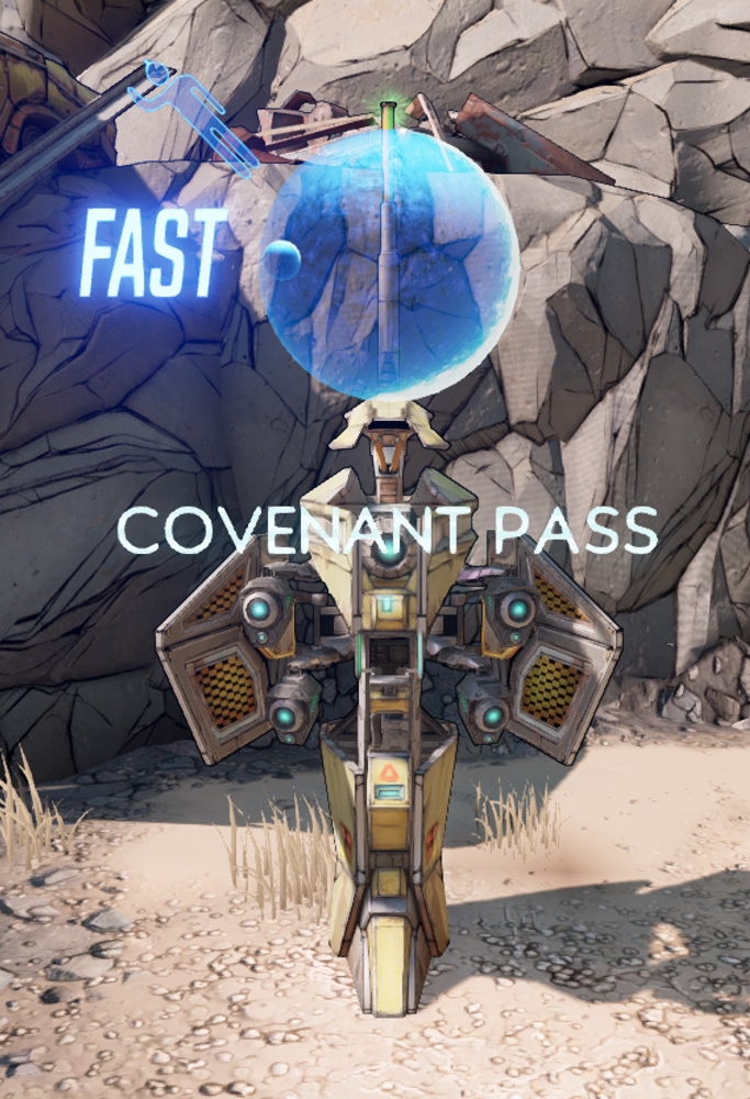 is there fast travel in borderlands 1