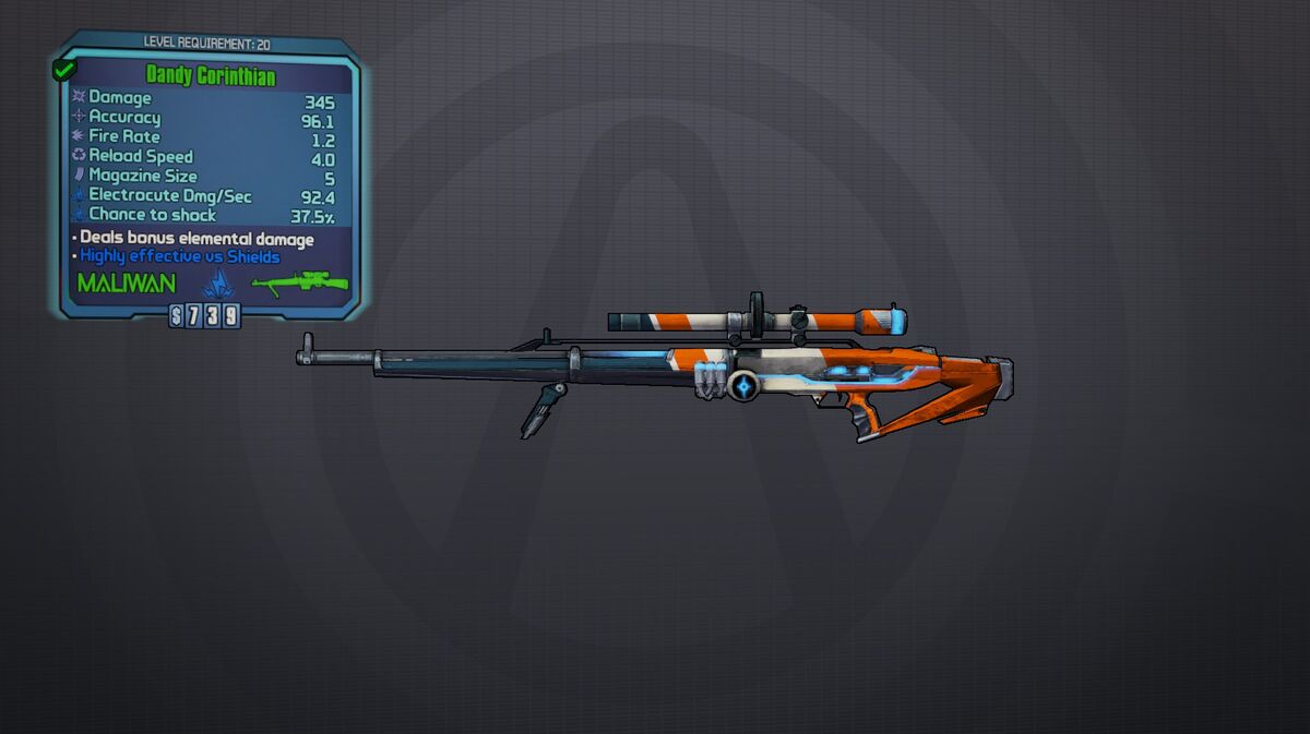 Corinthian | Borderlands Wiki | Fandom