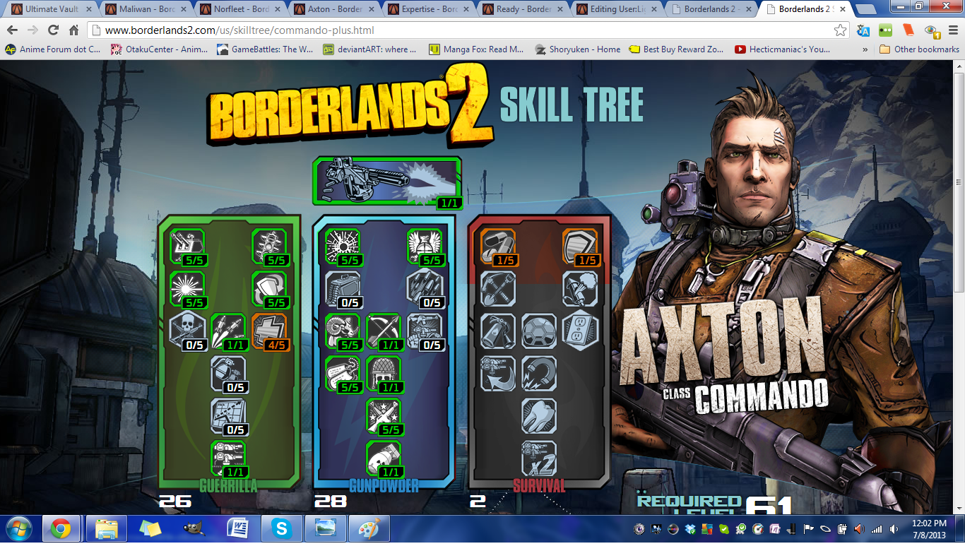 User Blog Light Buster Axton Ultimate Vault Hunter Mode Setup Borderlands Wiki Fandom