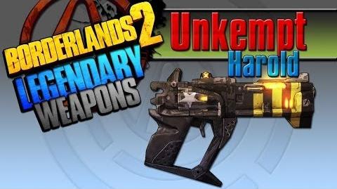 Borderlands 2 легендарные пушки - 12 Unkempt Harold(Взъерошенный Гарольд)