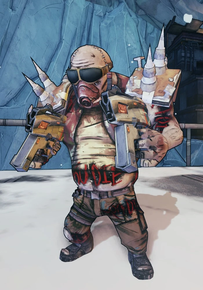 Badass Psycho Borderlands 2