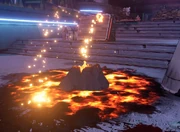 Krakatoa volcano