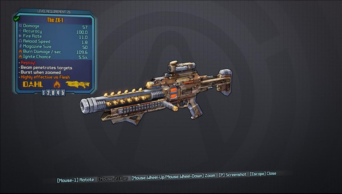 The ZX-1 | Borderlands Wiki | Fandom The ZX-1 | Borderlands Wiki | Fandom