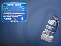 Fire Burst Rubberized w 72