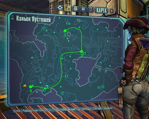 Borderlands pre sequel карта