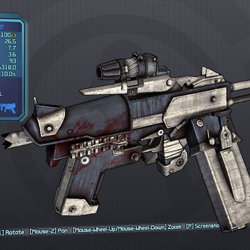 Meat Grinder Smg Borderlands Wiki Fandom