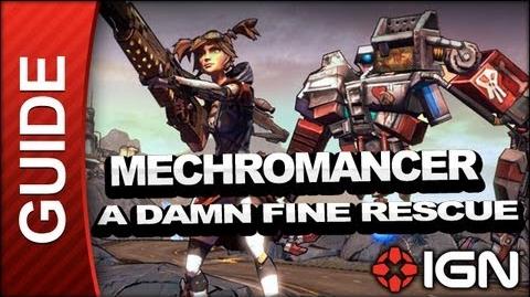 Borderlands 2 Mechromancer Walkthrough - A Dam Fine Rescue - Part 6b