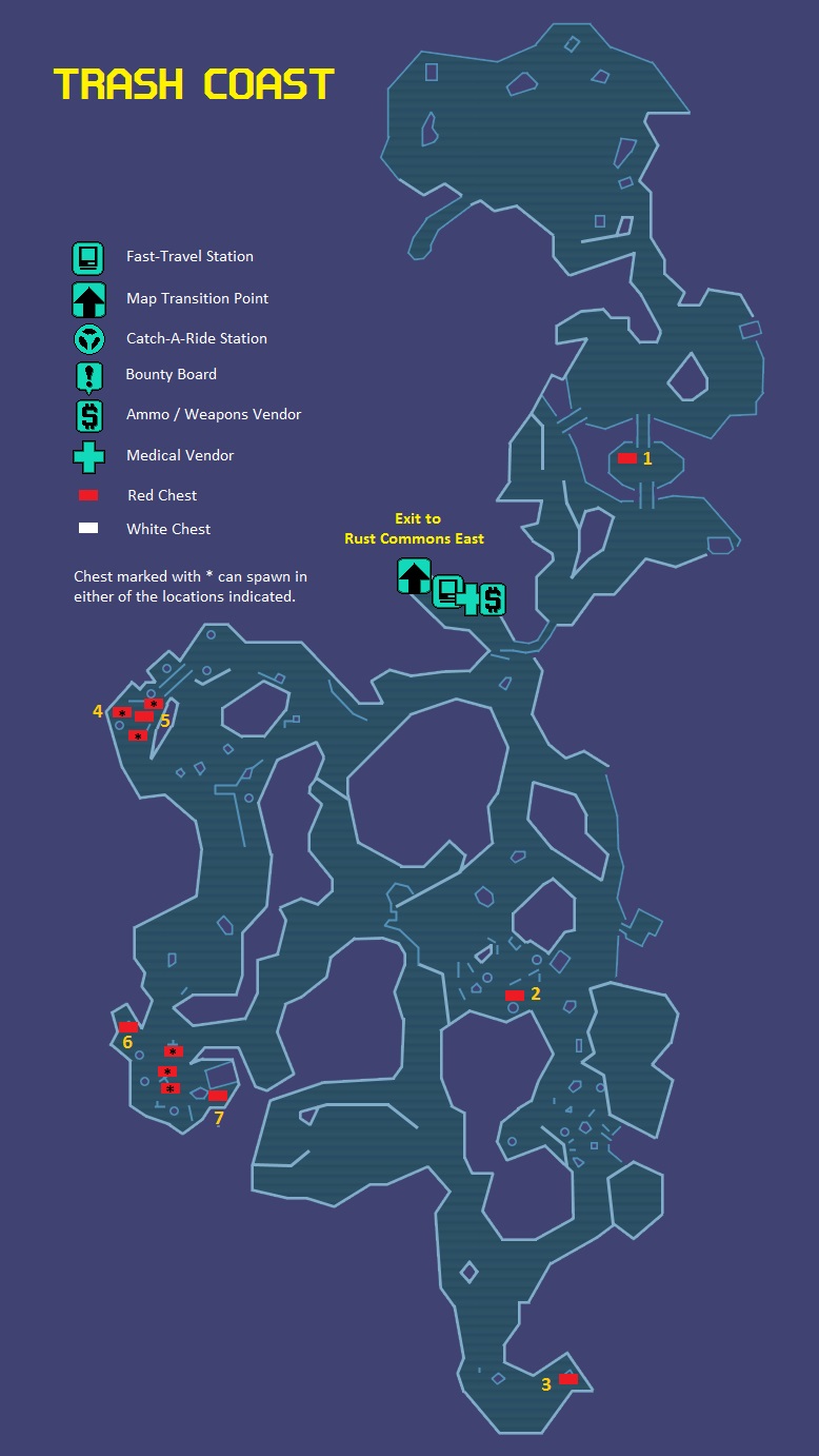 Golden Chest • BL1 – Location