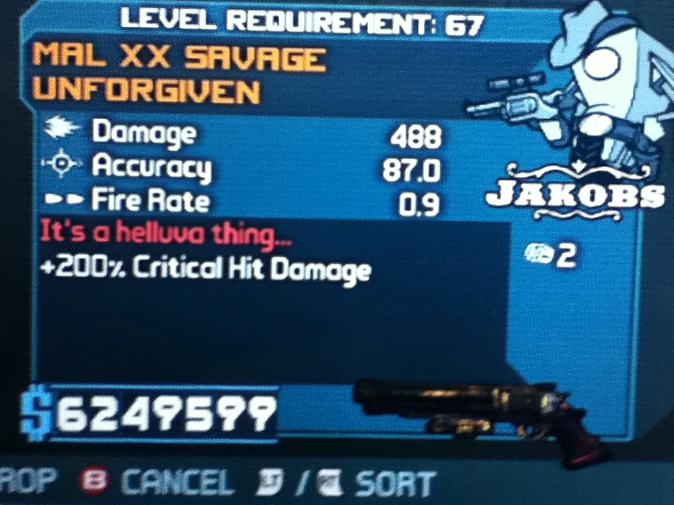 Talk:Unforgiven (Borderlands) | Borderlands Wiki | Fandom