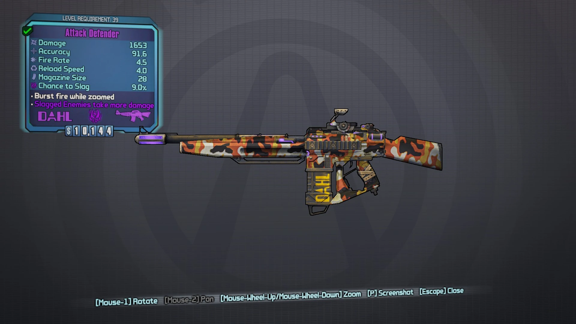 Defender (assault rifle) | Borderlands Wiki | Fandom